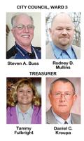 ARNOLD: Voters to choose treasurer, Ward 3 councilman