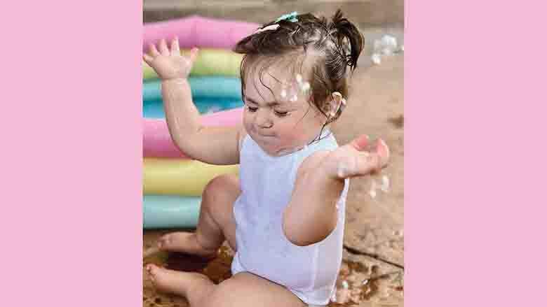 Brett Young, 64, of Barnhart took his winning photo in July of his 1-year-old granddaughter, Molly Young of Pevely.