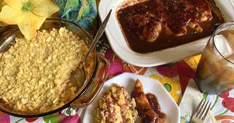 My Leader Yummy: Chicken Oriental and Wild West Corn