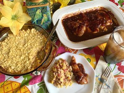 My Leader Yummy: Chicken Oriental and Wild West Corn