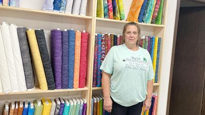 Jennifer Pazderka and her husband, Mark Edmondson, opened Sew Adventurous.