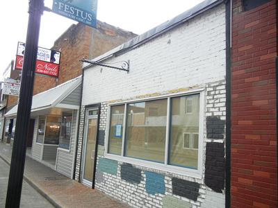 The site of the old White Grill where Brick Bistro & Brew is set to open soon.