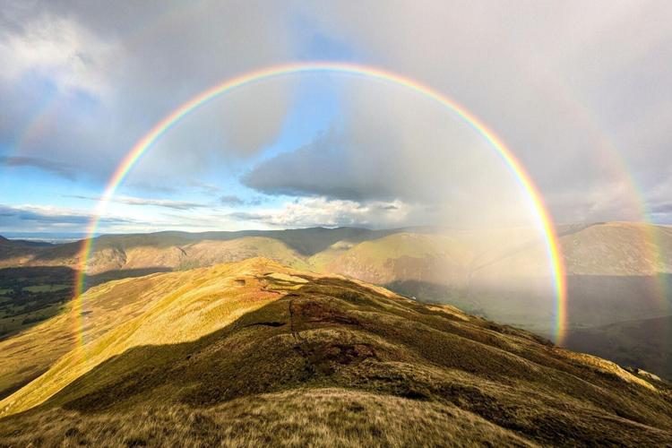 Double rainbows and triple lightning among weather photography shortlist highlights