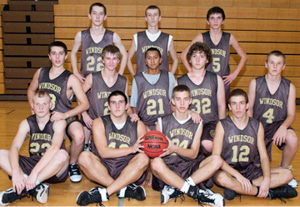 WINDSOR Boys Varsity Basketball 2011-2012 