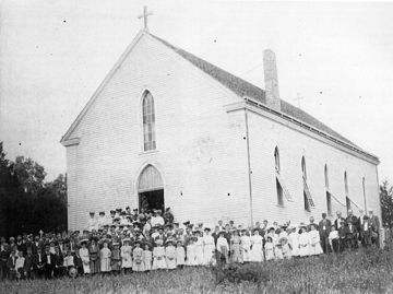 St. Columbkille Catholic Church in 1903