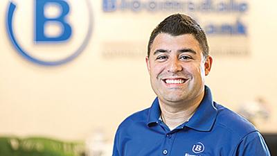 Matt Bono, vice president and manager of Bloomsdale Bank's Herculaneum branch.
