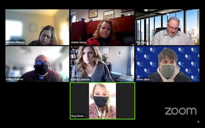 Health Department zoom meeting