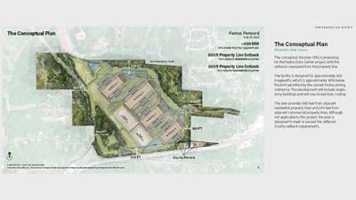 CRG presented a "refined conceptual design" for the proposed data center development to the Festus City Council.