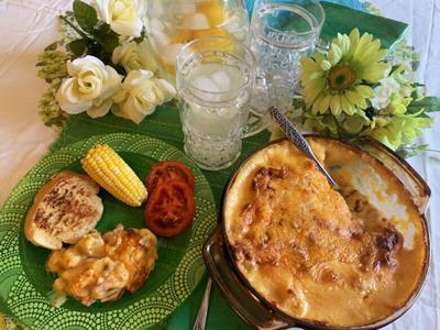 Cheese Potato and Smoked Sausage Casserole