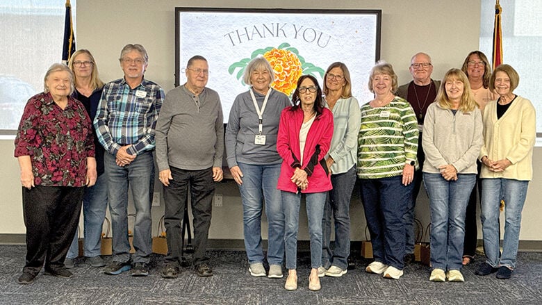 Northwest School District Oasis program volunteers from the 2025-26 school year.