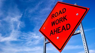 Road work ahead