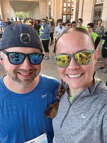 Cassandra Siegfried-Willard with her husband, Steve Willard.