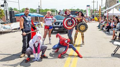 Superheros from Gateway Super Friends made an appearance in the parade for last year's Hillsboro Homecoming Festival.