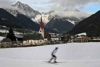 Snow cover in the Italian Alps is down by half in the past 100 years, experts say