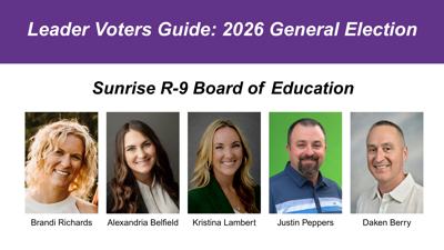 April 2026 election: Sunrise board