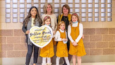 Yellow Heart Memorial opening