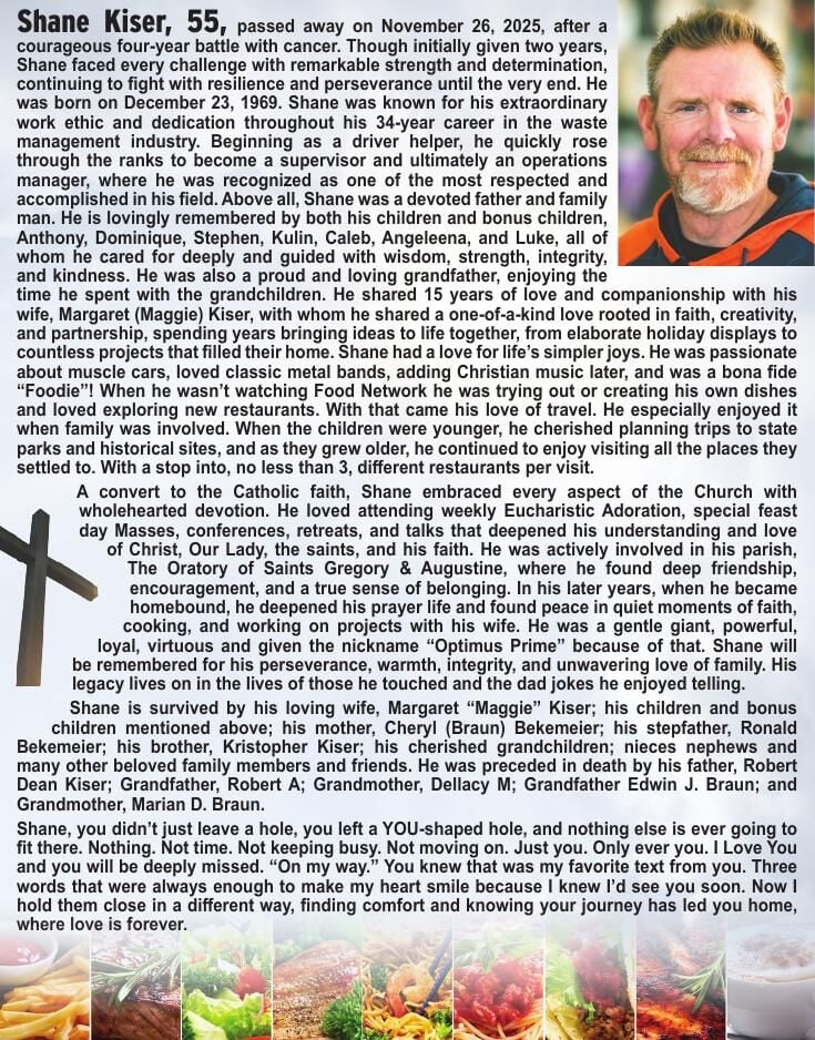 Shane Kiser, 55, Imperial