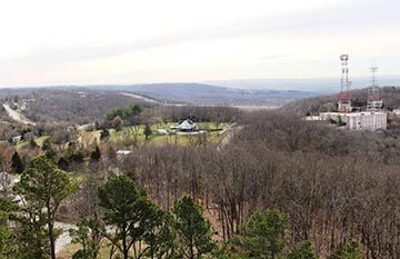 View from the top of the tower at Sunridge Park north of Hillsboro