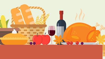 thanksgiving meal graphic