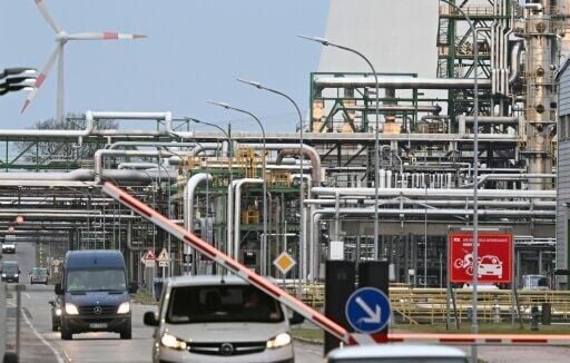 The PCK refinery in Schwedt, northeastern Germany, supplies oil to Berlin and the surrounding region