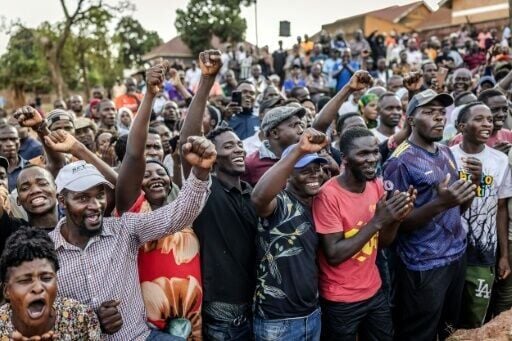 Singer-turned-politician Bobi Wine styles himself the 'ghetto president'