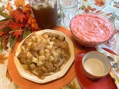 My Leader Yummy: Chicken Pacifica and Berry Jello Salad