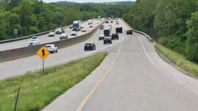 The ramp from the North Outer Road to I-44 near the Route 66 State Park will close for road work.