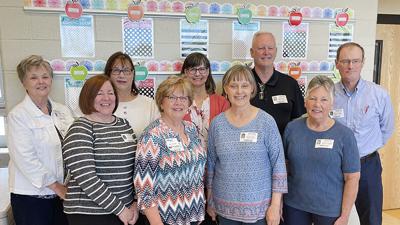Festus Oasis tutors at their appreciation banquet in May.