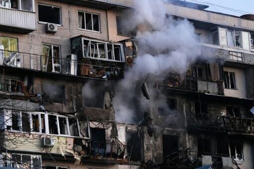 The attack on Kyiv was one of the largest of the war