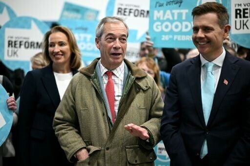 Reform UK candidate Matt Goodwin and the party's leader Nigel Farage have been out campaigning in the area, hoping to snatch the seat from the Labour party