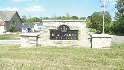 Birchwood Estates subdivision