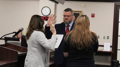 Tim Bennett of Festus was sworn in on March 23 to fill the District 5 vacancy.