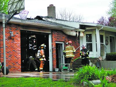 Firefighters respond to call about flue fire at Mapaville home