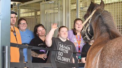 Rachael Mullins waves goodbye to Ghost.
