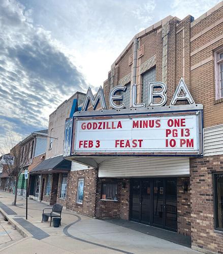 Melba Theatre, 300 S. Main St., in De Soto