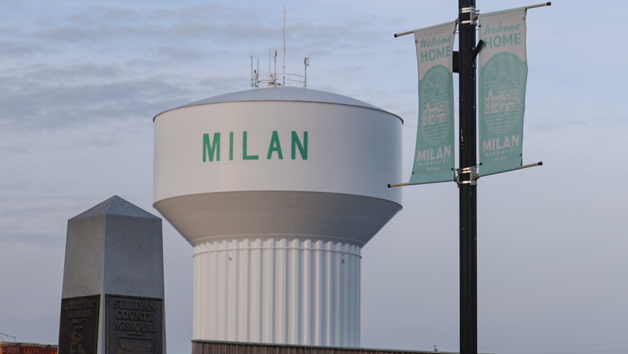 Milan water tower