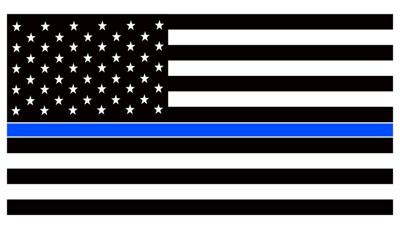thin blue line flag