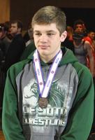 THE COUNTY LINE: De Soto junior reaches 100 career victories