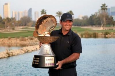 Patrick Reed celebrates a victory at the Qatar Masters, part of a run that has boosted his confidence ahead of the 90th Masters at Augusta National
