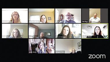 The Health Department Board of Trustees held a special meeting today via Zoom.