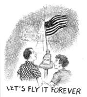 Flag booster: Don’t blame America when some of its people fall short