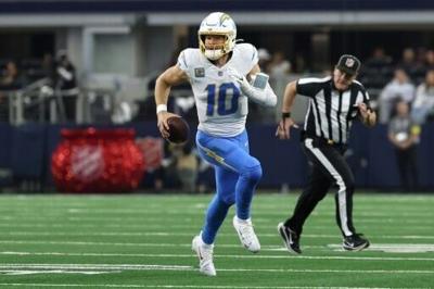 Justin Herbert led the Los Angeles Chargers to the brink of the playoffs with a 34-17 victory over the Dallas Cowboys