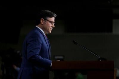 House Speaker Mike Johnson said an end was in sight after lawmakers reached a deal over the government shutdown