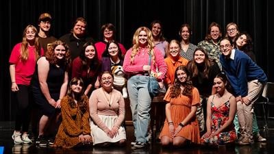 The cast of Fox High School’s “Legally Blonde The Musical Jr.”