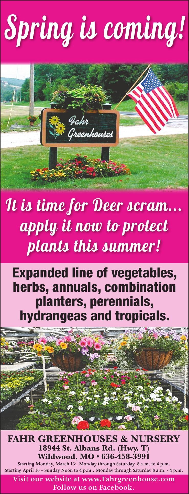 Fahr Greenhouse in Wildwood is ready to help Real Estate