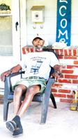 No place like the front porch to observe life