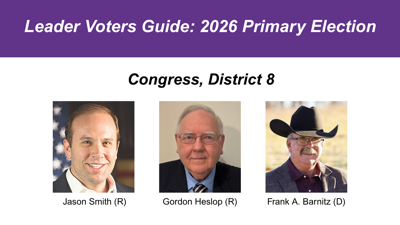 Voters guide: 2026 Primary election congress dist 8