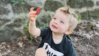 Robin Augustin of Imperial won first place in the 2023 contest with this photo of grandson Charlie Augustin, then 2, at Mastodon State Historic Site in Imperial.