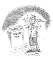 You can’t dance if you don’t  go to the party