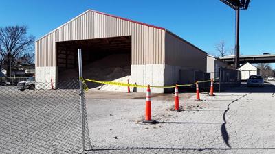 Festus salt storage building